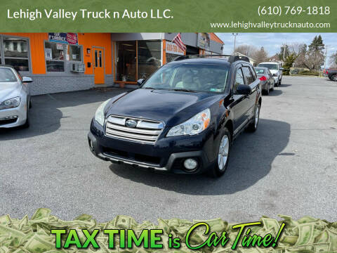 2013 Subaru Outback for sale at Lehigh Valley Truck n Auto LLC. in Schnecksville PA