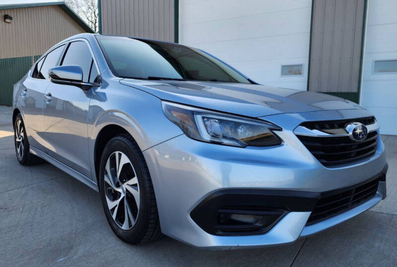 Used 2022 Subaru Legacy Premium with VIN 4S3BWAC65N3002152 for sale in Des Moines, IA