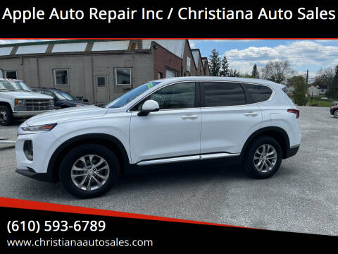 2019 Hyundai Santa Fe for sale at Apple Auto Repair Inc / Christiana Auto Sales in Christiana PA