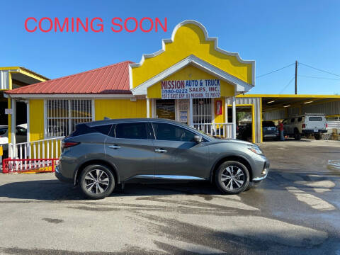 2019 Nissan Murano for sale at Mission Auto & Truck Sales, Inc. in Mission TX
