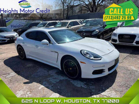 2016 Porsche Panamera for sale at Heights Motor Credit in Houston TX