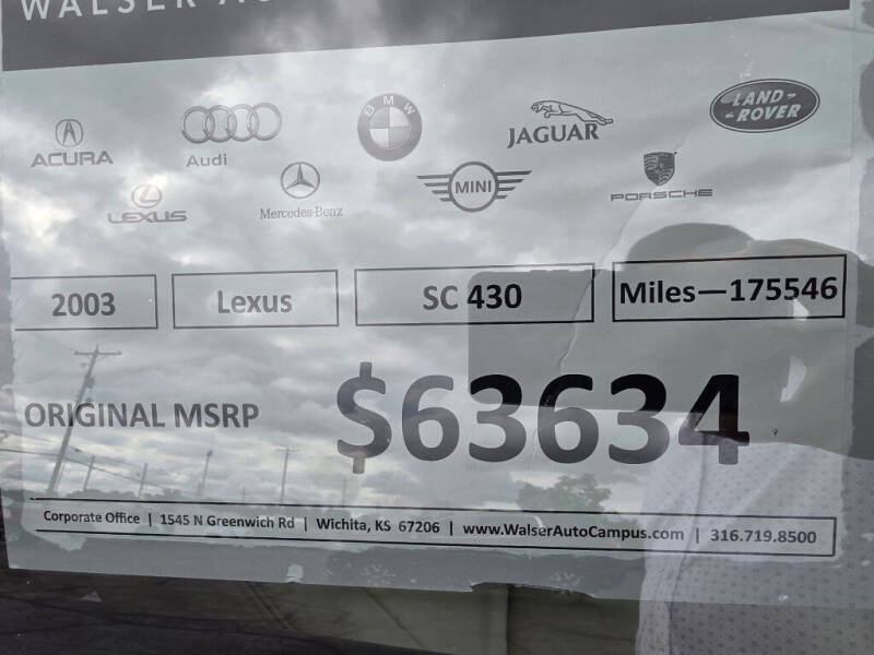 2003 Lexus SC 430