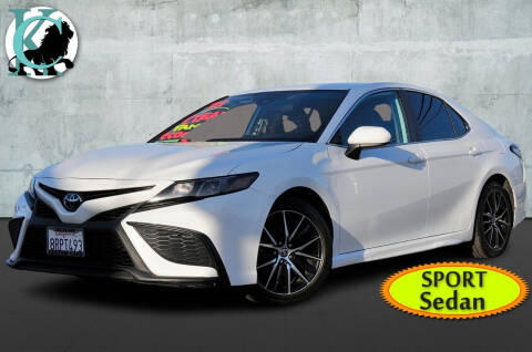 2021 Toyota Camry for sale at Kustom Carz in Pacoima CA