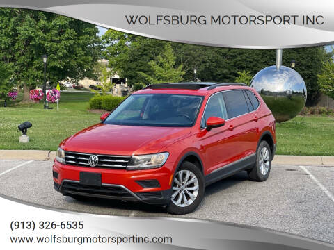 2018 Volkswagen Tiguan for sale at WOLFSBURG MOTORSPORT INC in Shawnee KS