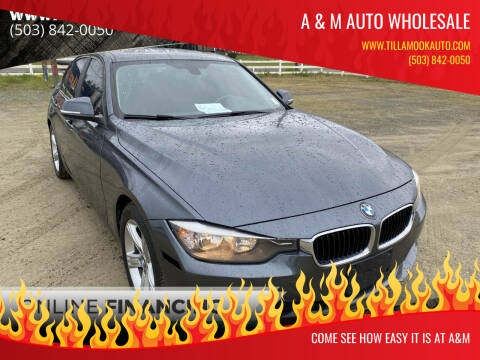 2014 BMW 3 Series for sale at A & M Auto Wholesale in Tillamook OR