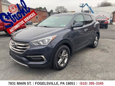 2017 Hyundai Santa Fe Sport for sale at Strohl Automotive Services in Fogelsville PA