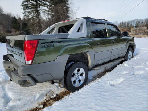 2002 Chevrolet Avalanche for sale at Alfred Auto Center in Almond NY