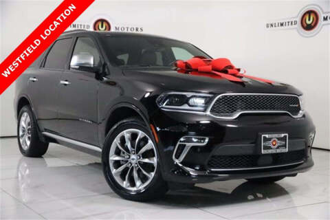 2021 Dodge Durango for sale at INDY'S UNLIMITED MOTORS - UNLIMITED MOTORS in Westfield IN