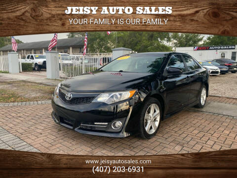 2013 Toyota Camry for sale at JEISY AUTO SALES in Orlando FL