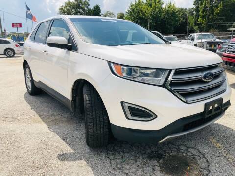 2016 Ford Edge for sale at Lion Auto Finance in Houston TX