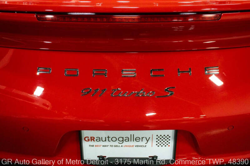 2014 Porsche 911 Turbo S