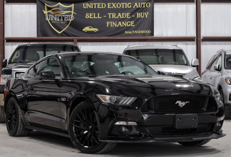 2015 Ford Mustang for sale at United Exotic Auto in Houston TX