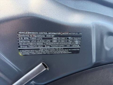 2026 Nissan Rogue SV