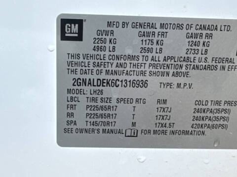 2012 Chevrolet Equinox LT