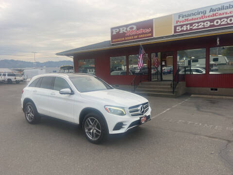 2016 Mercedes-Benz GLC for sale at Pro Motors in Roseburg OR