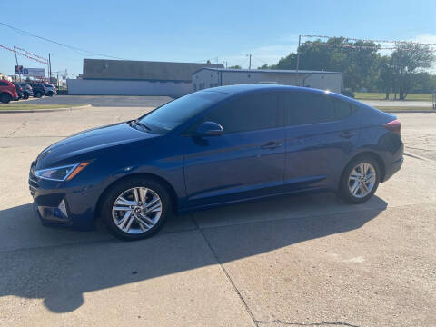 2019 Hyundai Elantra for sale at Pioneer Auto in Ponca City OK