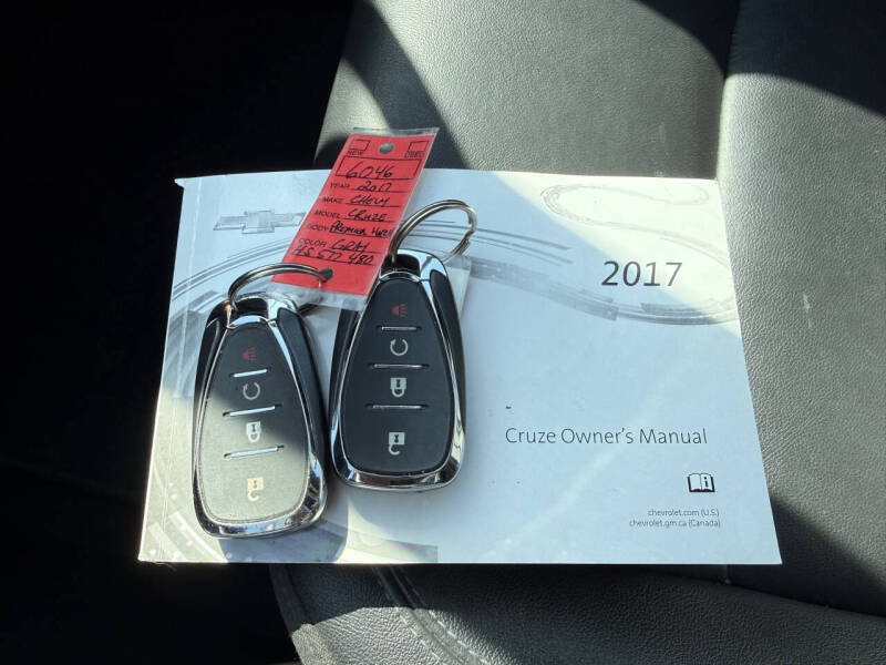 2017 Chevrolet Cruze Premier Auto