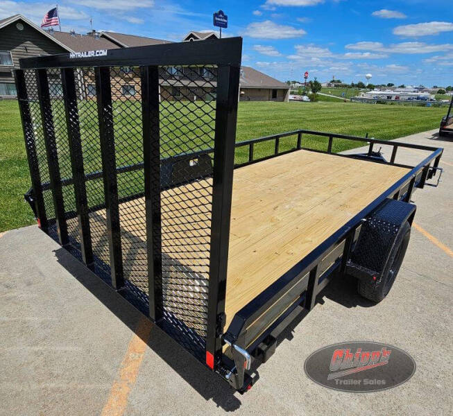 2026 H&H Trailers 82x14 Rail Side