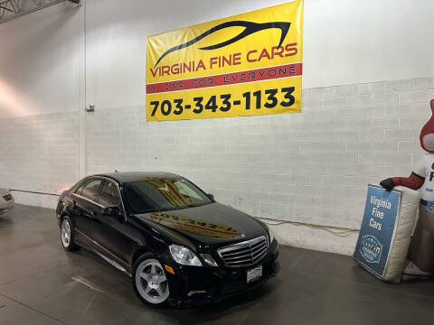 2011 Mercedes-Benz E-Class for sale at Virginia Fine Cars in Chantilly VA