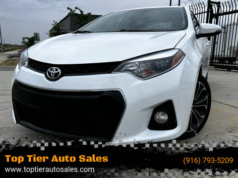 2014 Toyota Corolla for sale at Top Tier Auto Sales in Sacramento CA