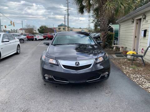 2013 Acura TL for sale at JM AUTO SALES LLC in West Columbia SC