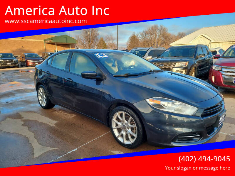 2013 Dodge Dart for sale at America Auto Inc in South Sioux City NE