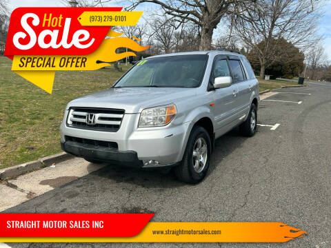 2007 Honda Pilot for sale at STRAIGHT MOTOR SALES INC in Paterson NJ