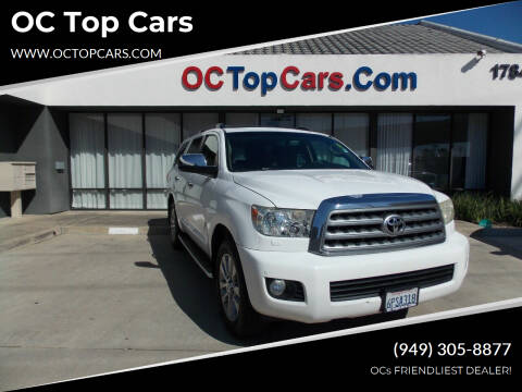 2010 Toyota Sequoia for sale at OC Top Cars in Irvine CA