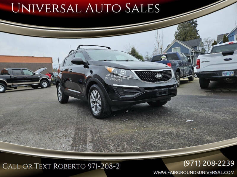2016 Kia Sportage for sale at Universal Auto Sales in Salem OR