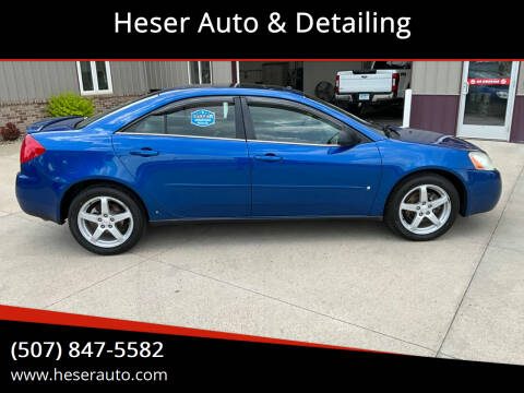 2007 Pontiac G6 for sale at Heser Auto & Detailing in Jackson MN