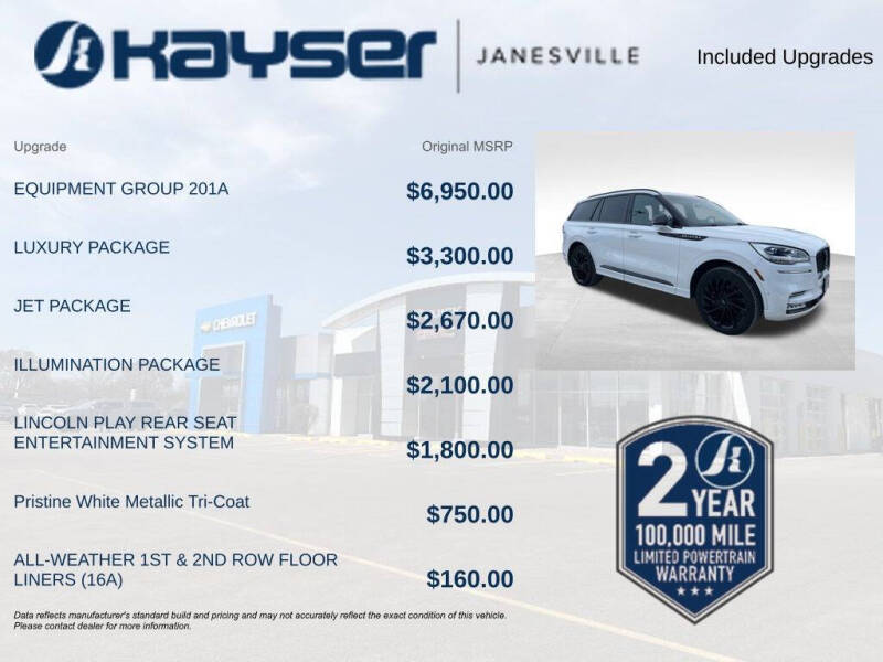 2023 Lincoln Aviator Reserve