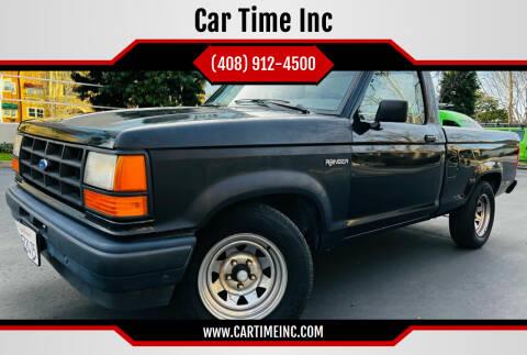 1991 Ford Ranger for sale at Car Time Inc in San Jose CA