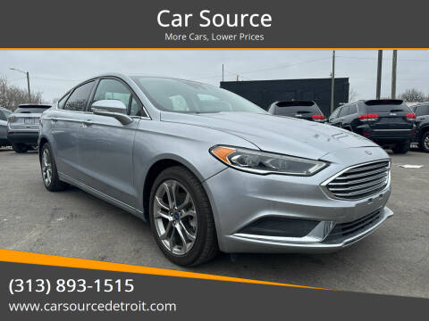 2020 Ford Fusion for sale at Car Source in Detroit MI