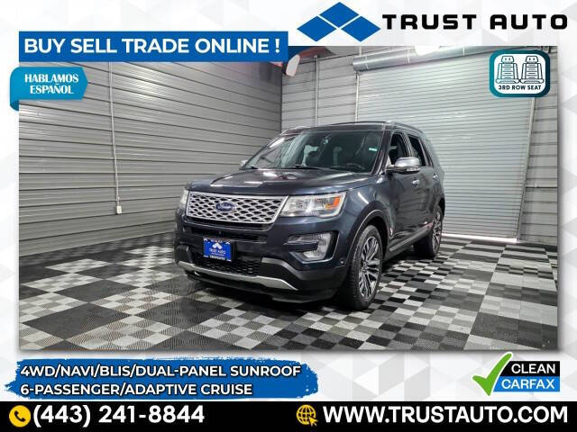 2017 Ford Explorer Platinum
