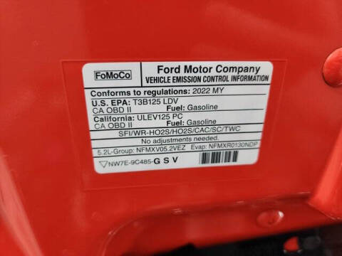 2022 Ford Mustang Shelby GT500