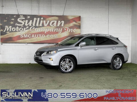 2015 Lexus RX 350 for sale at SULLIVAN MOTOR COMPANY INC. in Mesa AZ