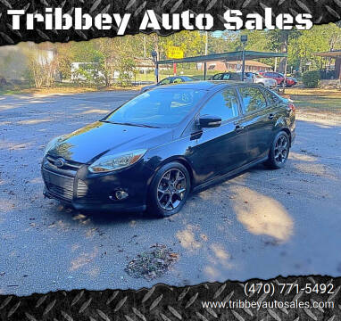 2014 Ford Focus for sale at Tribbey Auto Sales in Stockbridge GA