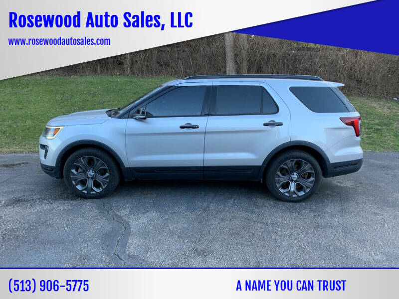 2018 Ford Explorer for sale at Rosewood Auto Sales, LLC in Hamilton OH