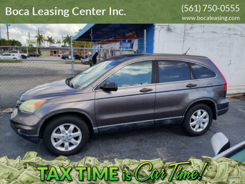 2010 Honda CR-V for sale at Boca Leasing Center Inc. in West Palm Beach FL