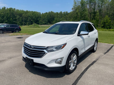 2018 Chevrolet Equinox for sale at Regan's Automotive Inc in Ogdensburg NY