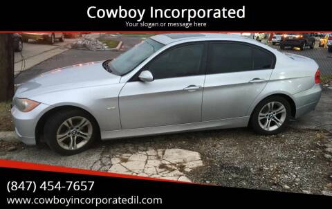 2008 BMW 3 Series for sale at Cowboy Incorporated in Waukegan IL