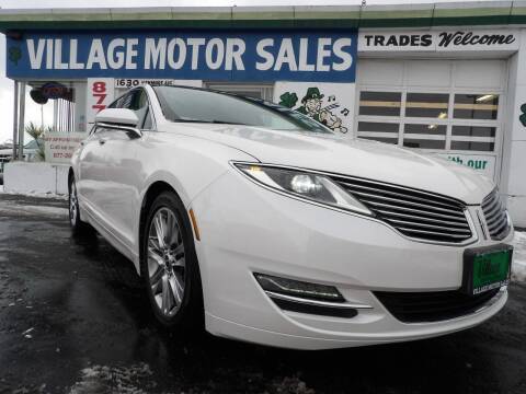 2013 Lincoln MKZ for sale at Village Motor Sales Llc in Buffalo NY