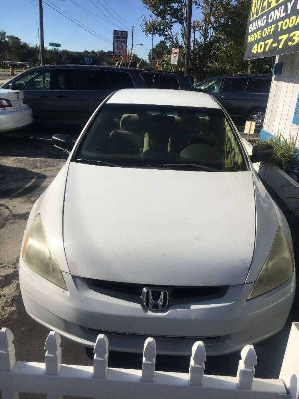 2003 Honda Accord for sale at JOEL'S AUTO SALES & BUY HERE PAY HERE in Longwood FL