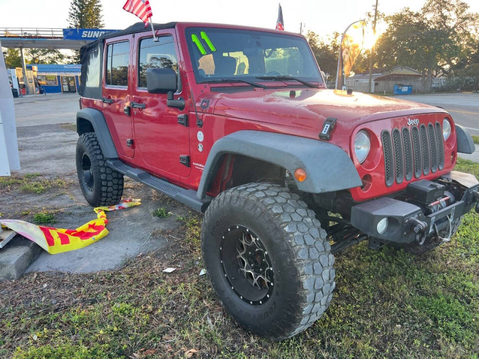 2011 Jeep Wrangler Unlimited Sport photo 3