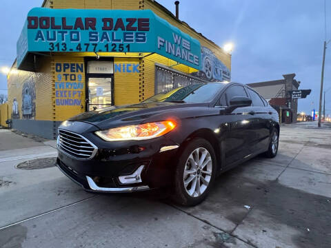 2020 Ford Fusion for sale at Dollar Daze Auto Sales Inc in Detroit MI