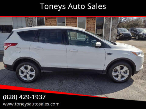 2016 Ford Escape for sale at Toneys Auto Sales in Forest City NC
