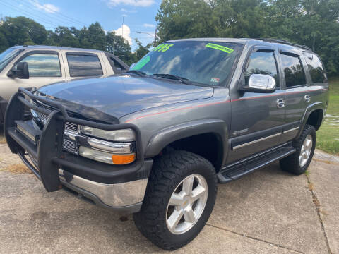 2001 Chevrolet Tahoe for sale at Motley's Auto World in Danville VA