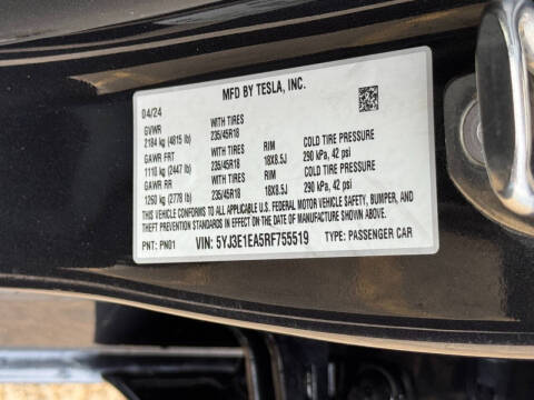 2024 Tesla Model 3