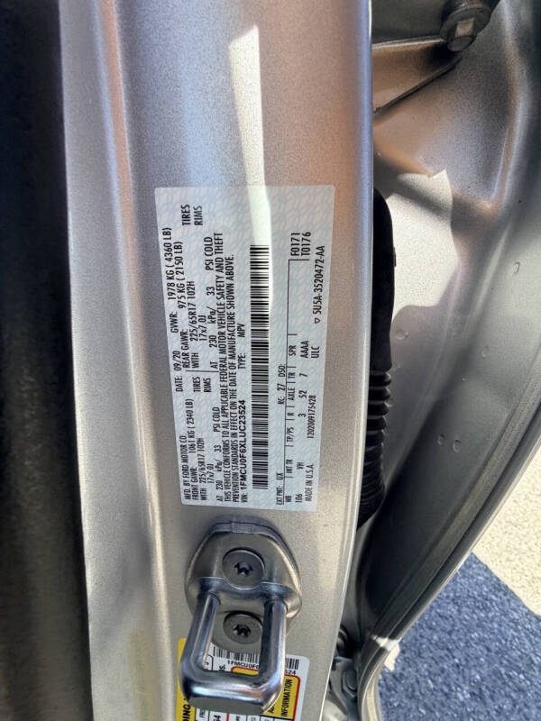 2020 Ford Escape S