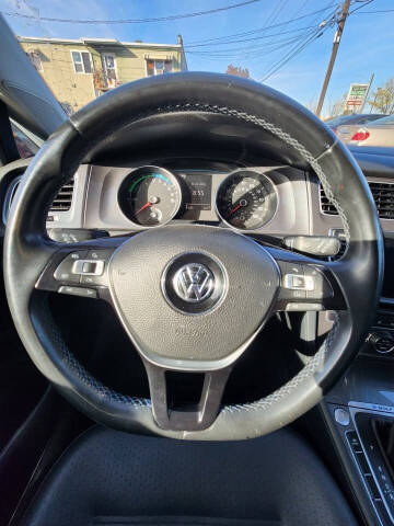 2016 Volkswagen e-Golf SEL Premium